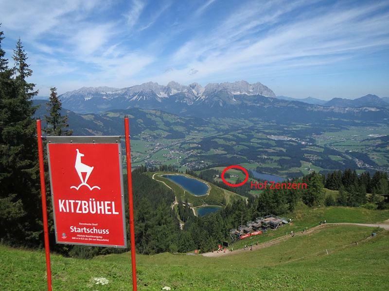 Hof Zenzern Apartment Kitzbuhel Bagian luar foto