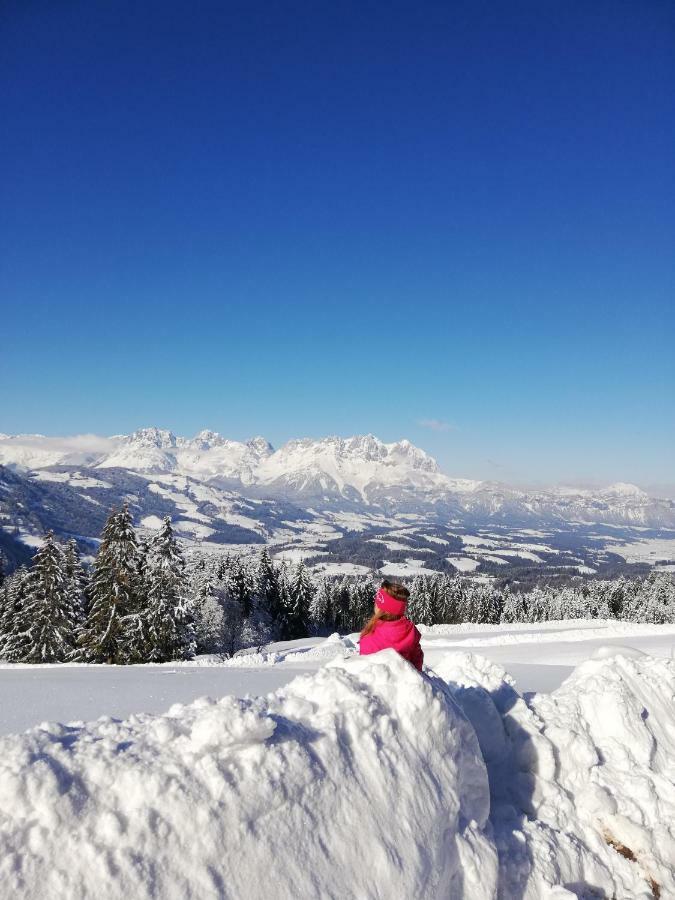 Hof Zenzern Apartment Kitzbuhel Bagian luar foto